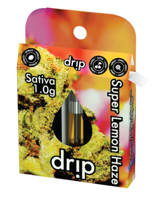 Drip-Super Lemon Haze-1g-510 Vape Cartridge