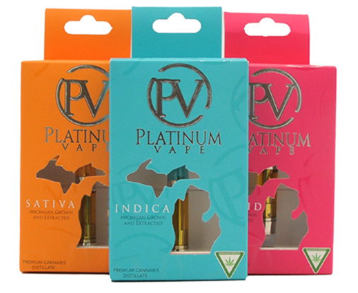 Platinum Vape-Trinity Cream-1g-510 Vape Cartridge