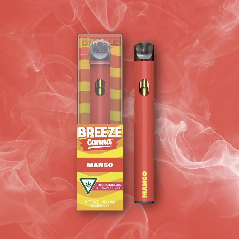 Breeze Canna-Mango-1g-Disposable Vape Pen
