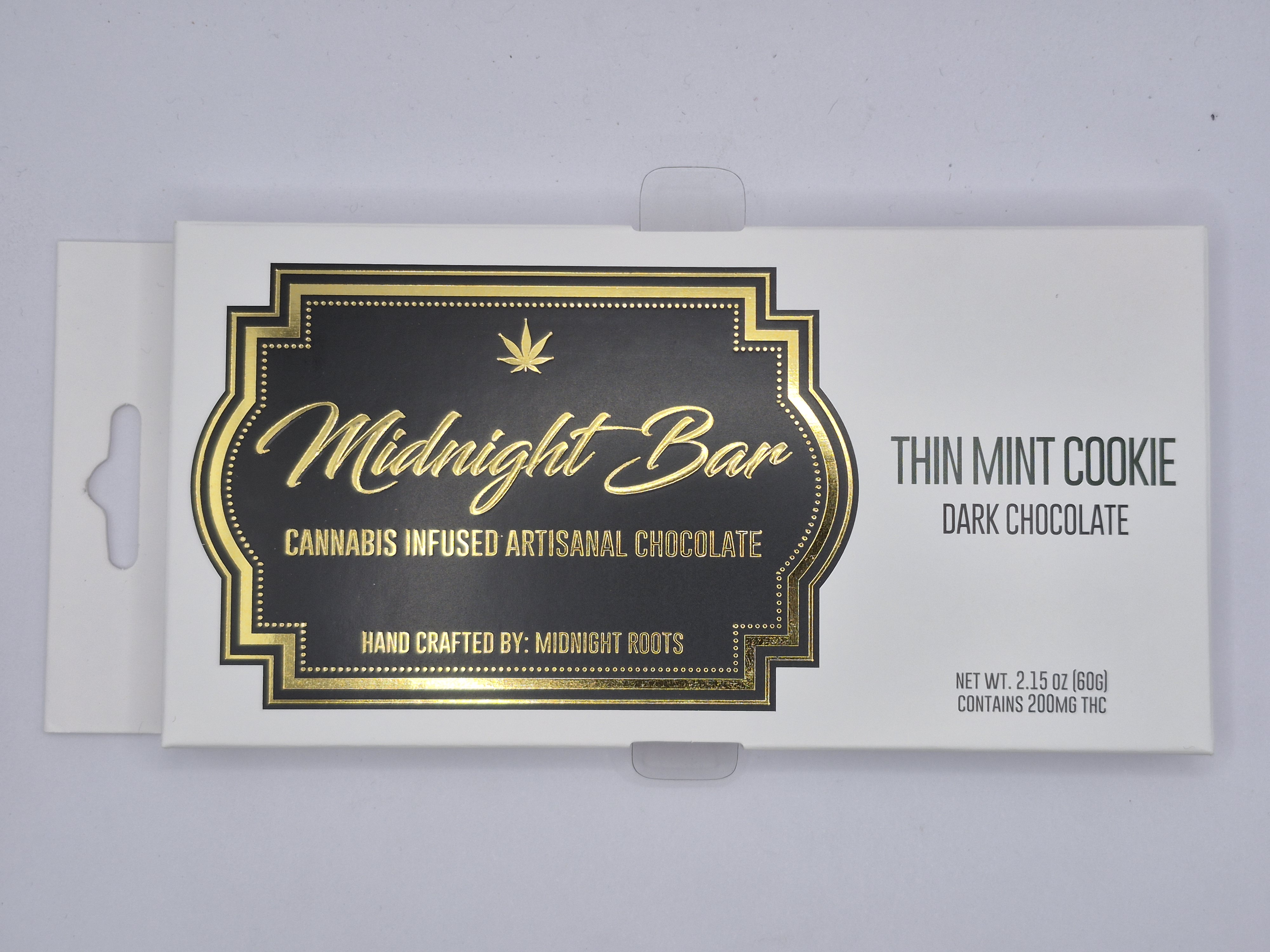 MIDNIGHT ROOTS - Midnight Roots-Thin Mint Cookie-Dark Chocolate Bar ...