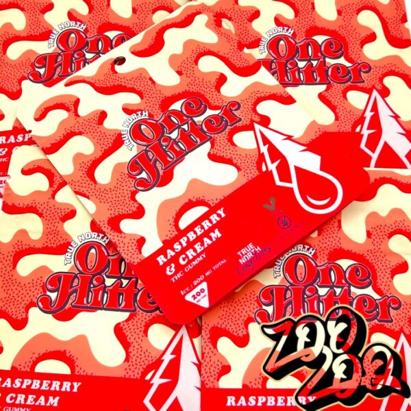 True North-One Hitter-Raspberry & Cream-200mg