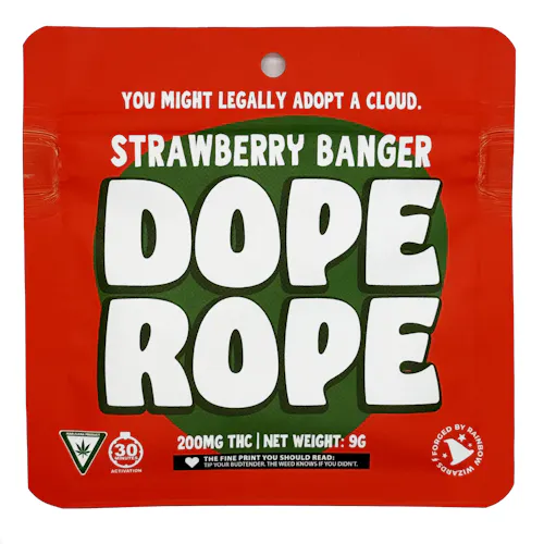 DOPE ROPE - Dope Rope-Strawberry Banger-Gummy-200mg