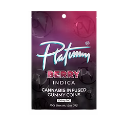 Platinum Vape Gummies-Berry-200mg