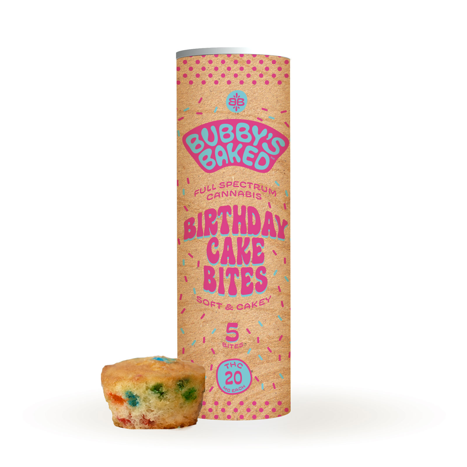 Birthday Cake Bites - 5pk - 100mg
