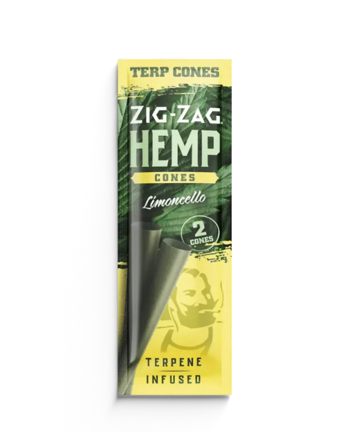 ZIG ZAG - HEMP WRAP - LIMONCELLO