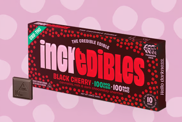 Black Cherry 1:1 CBD:THC Chocolate Bar - 10pcs - 100mg