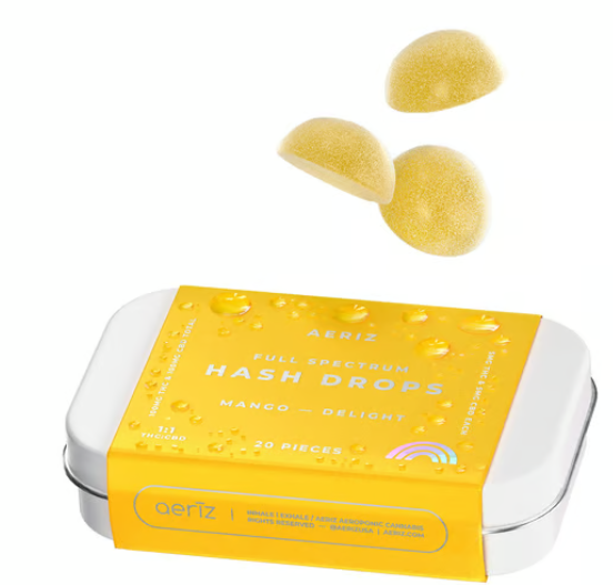 MANGO GORILLA COOKIES - HASH DROPS - 20PK - 100MG