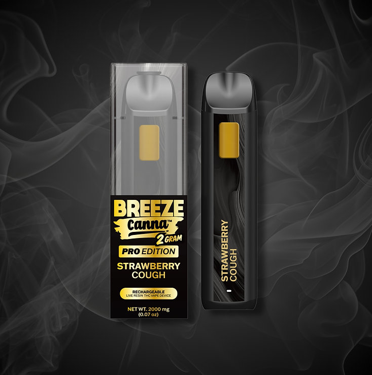BREEZE CANNA - STRAWBERRY COUGH - LIVE RESIN - AIO - 2G