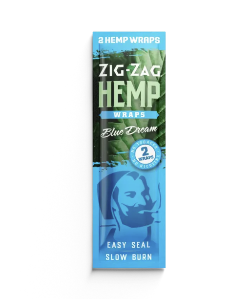 ZIG ZAG - HEMP WRAPS - BLUE DREAM