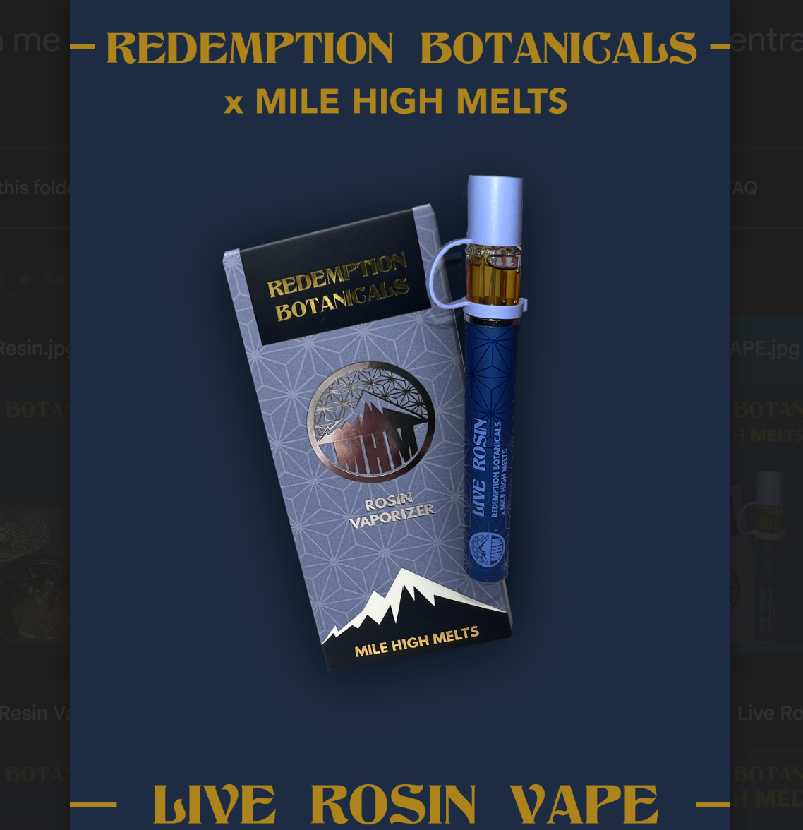 DANTE'S INFERNO - LIVE ROSIN AIO - 0.5G