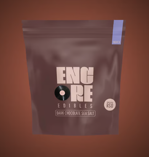 DARK CHOCOLATE INDICA RSO - GUMMIES - 10PC - 100MG