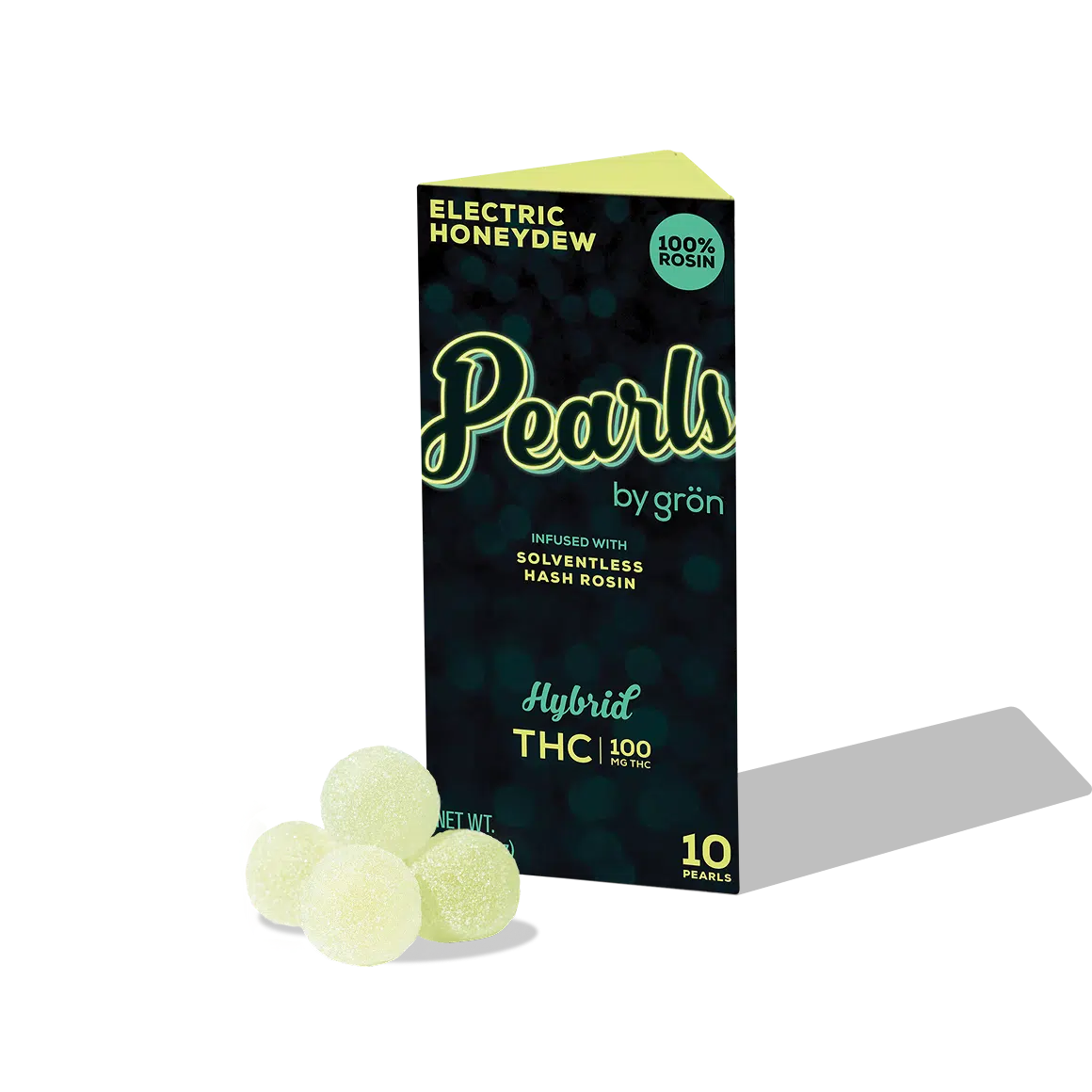 Electric Honeydew - Hash Rosin Pearls - 10pk - 100mg