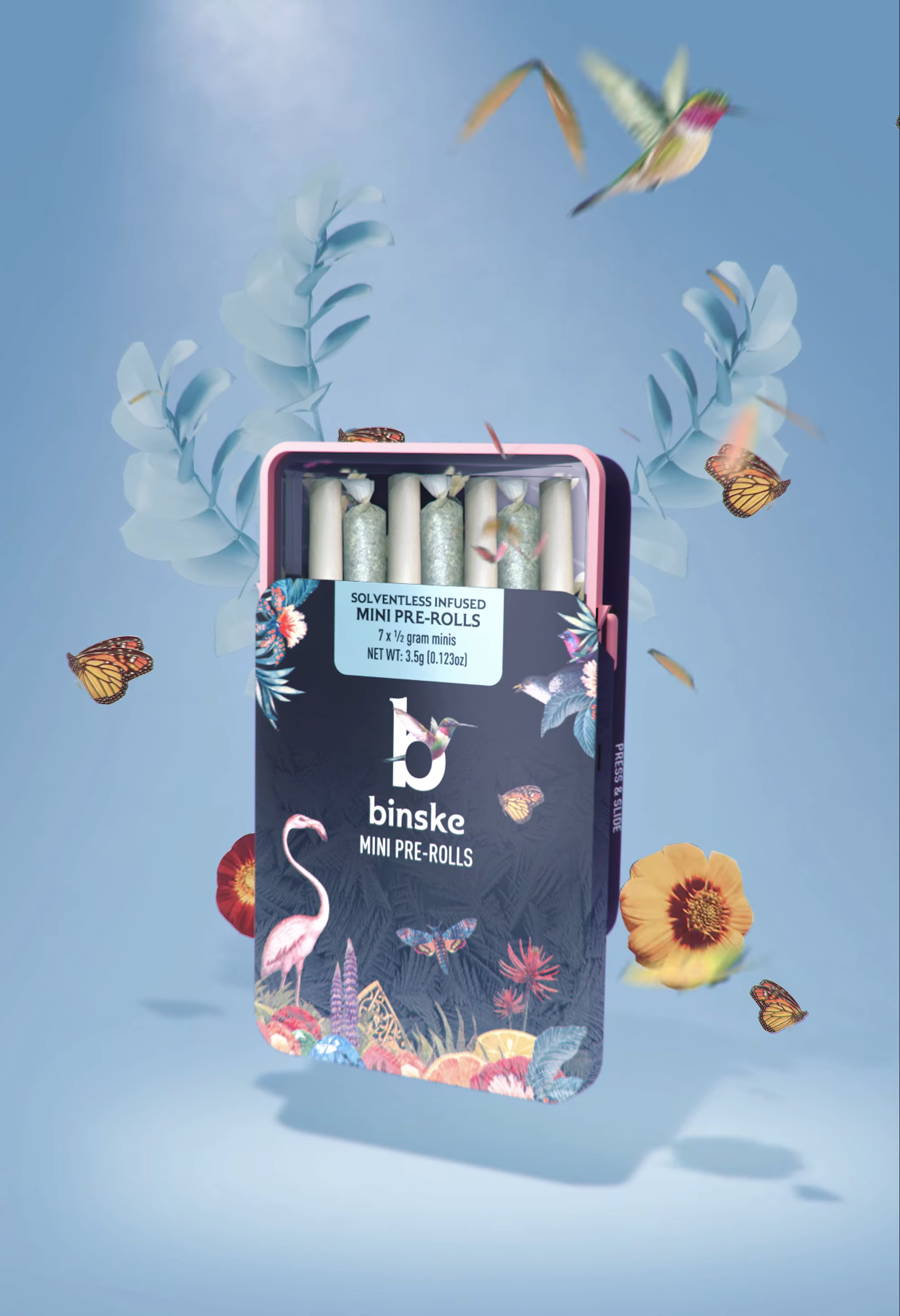 Mint Sherb - Infused Mini 7pk Prerolls - 3.5g