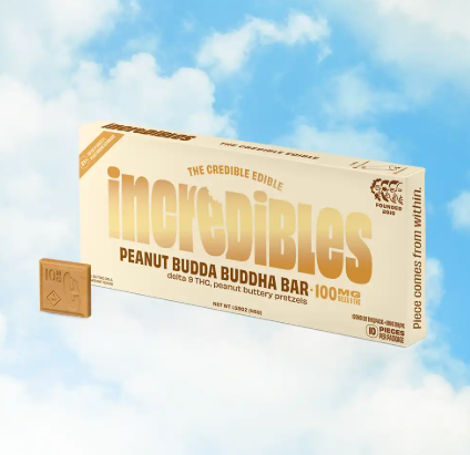 Peanut Budda Buddha Bar - Chocolate - 10pcs - 100mg