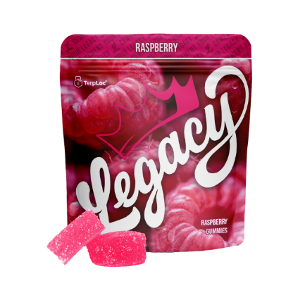 RASPBERRY - GUMMIES - 10PK - 100MG