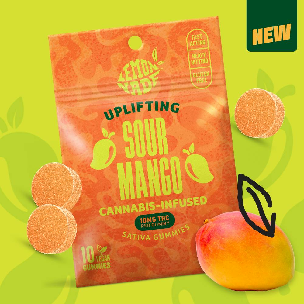 Sour Mango - Gummies - 10pk - 100mg