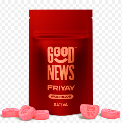FRIYAY WATERMELON - GUMMIES - 100MG - 10PK