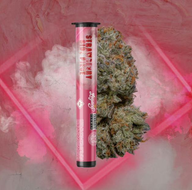 STRAWBERRY SIDE PIECE - SINGLE PREROLL - 1G