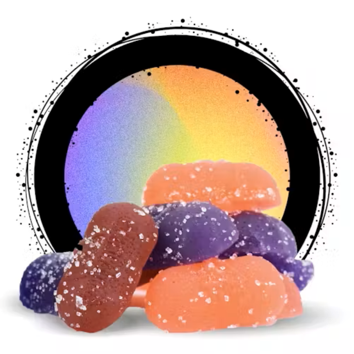 SOUR SATIVA ASSORTED - GUMMIES - 10PK - 100MG