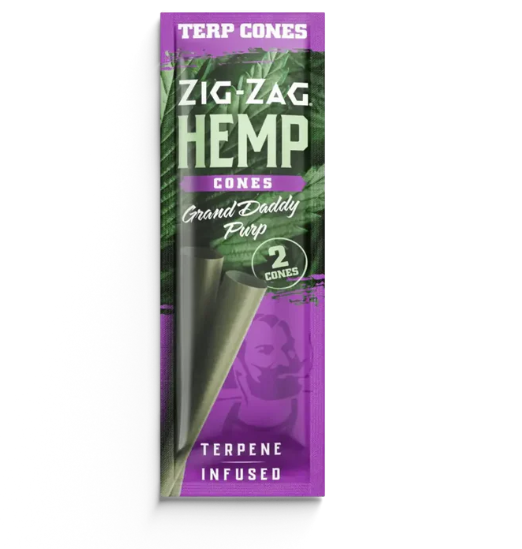 ZIG ZAG - HEMP WRAP - GRANDDADDY PURP