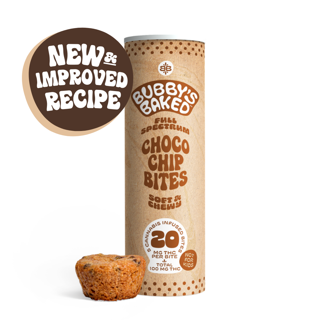 BUBBY'S BAKED - CHOCOLATE CHIP BITES - 5PK - 100MG