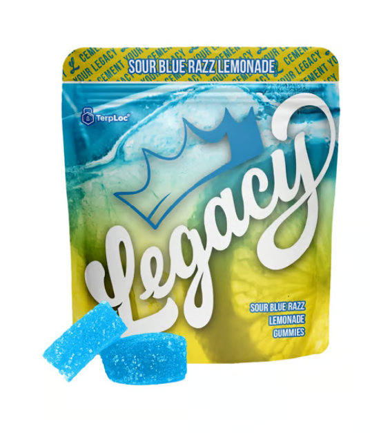 SOUR BLUE RAZZ - GUMMIES - 10PK - 50MG
