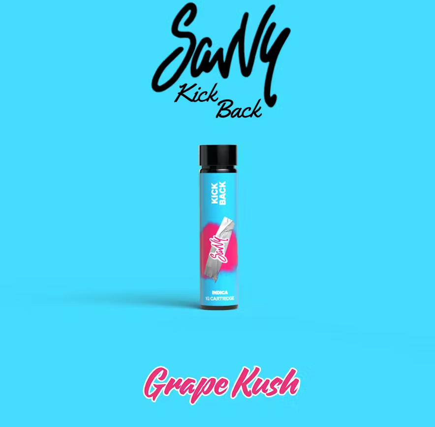 KICK BACK GRAPE KUSH - CARTRIDGE - 1.0G