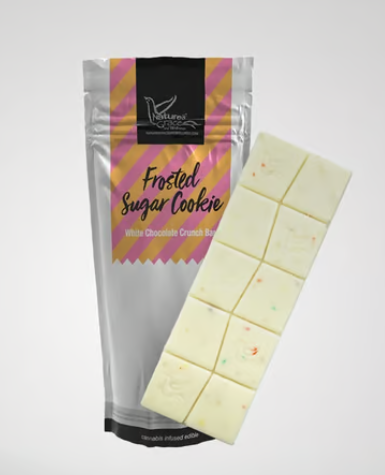 FROSTED SUGAR COOKIE WHITE CHOCOLATE CRUNCH - CHOCBAR - 10PCS -