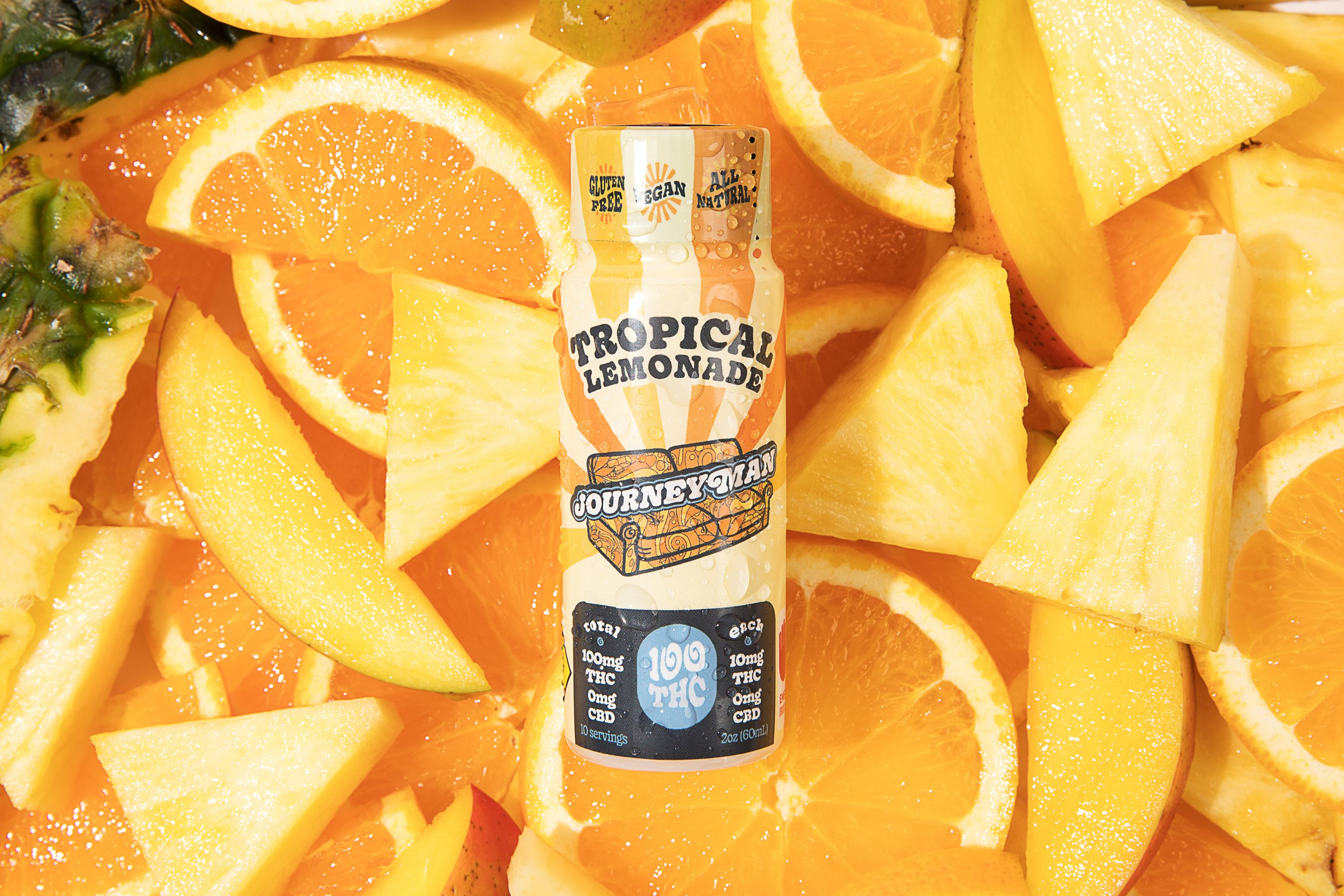 Tropical Lemonade Shot - 100mg - 2oz