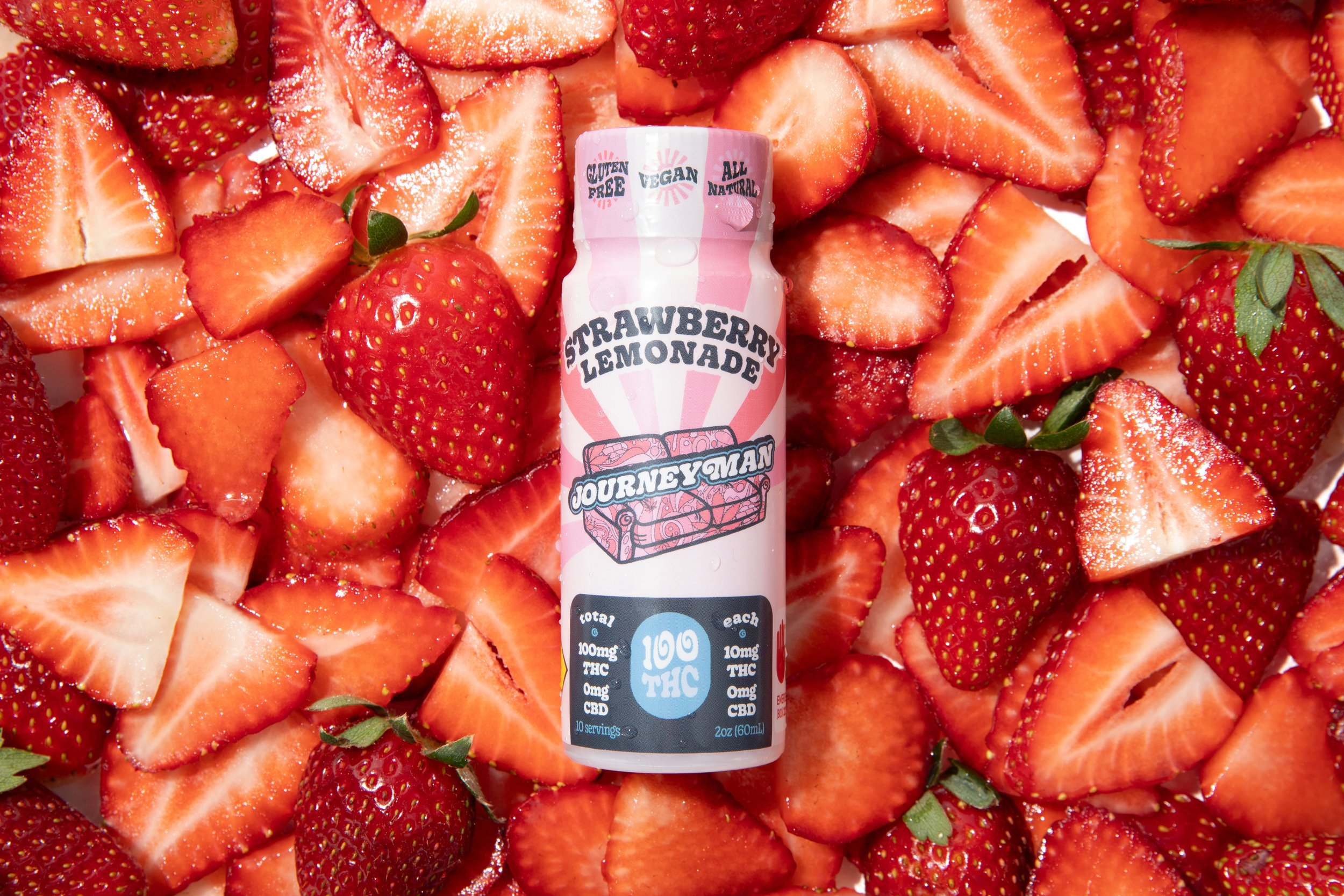 Strawberry Lemonade Shot - 100mg - 2oz