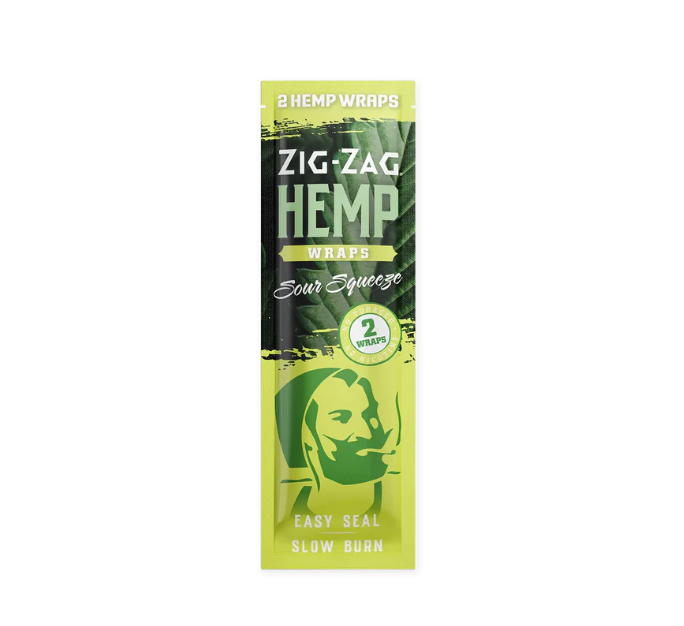 ZIG ZAG - HEMP WRAPS - SOUR SQUEEZE