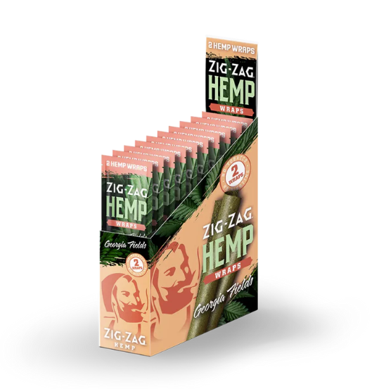 ZIG ZAG - HEMP WRAP - GEORGIA FIELDS - 2PK