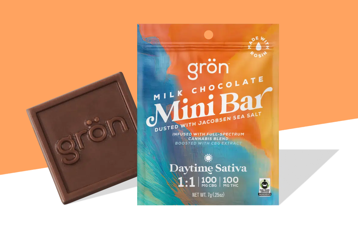 Milk Mini Chocolate Bar 1:1 -THC:CBG - 1pk - 100mg