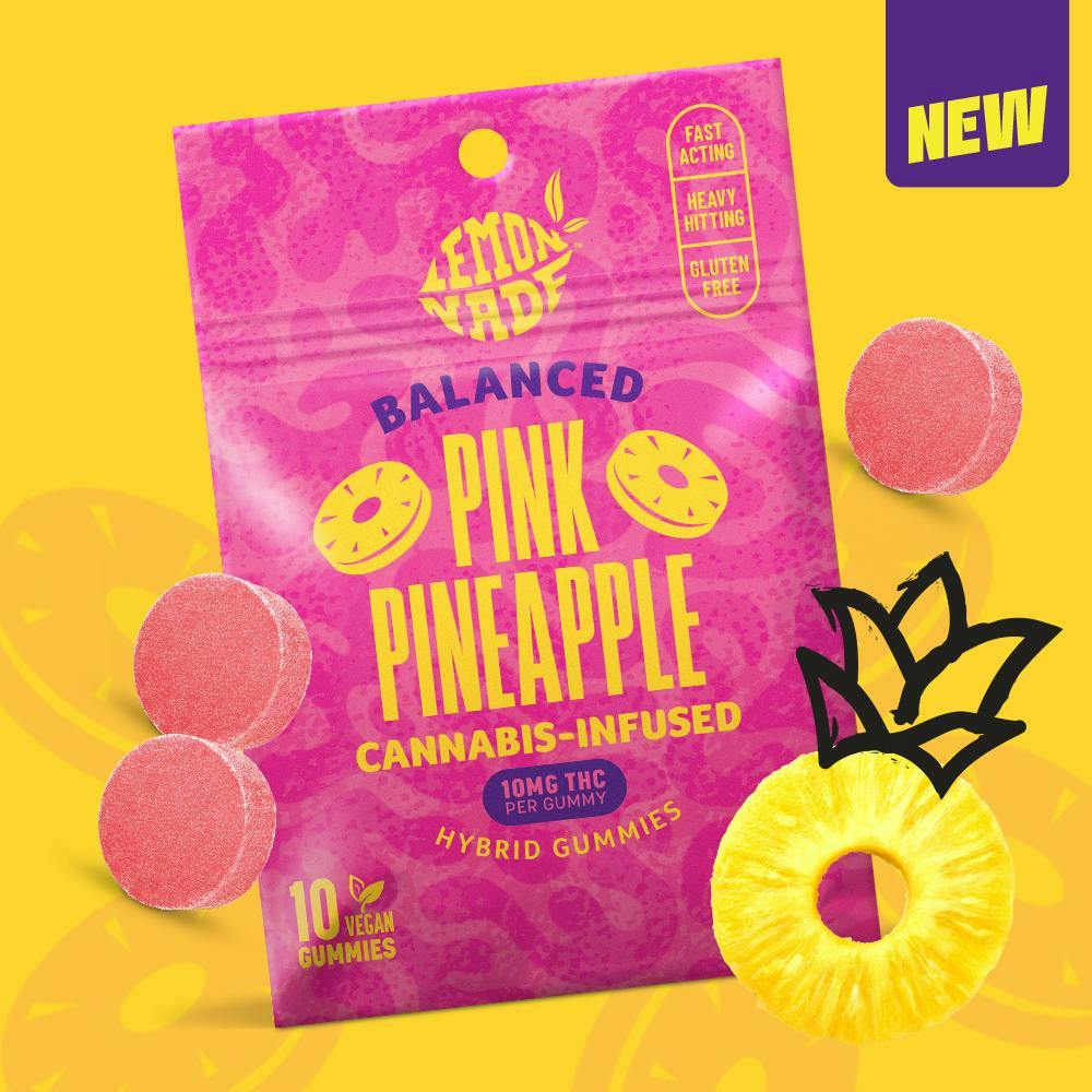 Pink Pineapple - Gummies - 10pk - 100mg