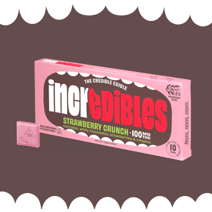Strawberry Crunch Chocolate Bar - 10pcs - 100MG