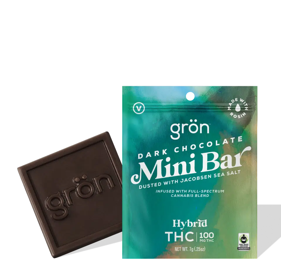 Chill Mini Dark Chocolate Bar - 1pk - 100mg