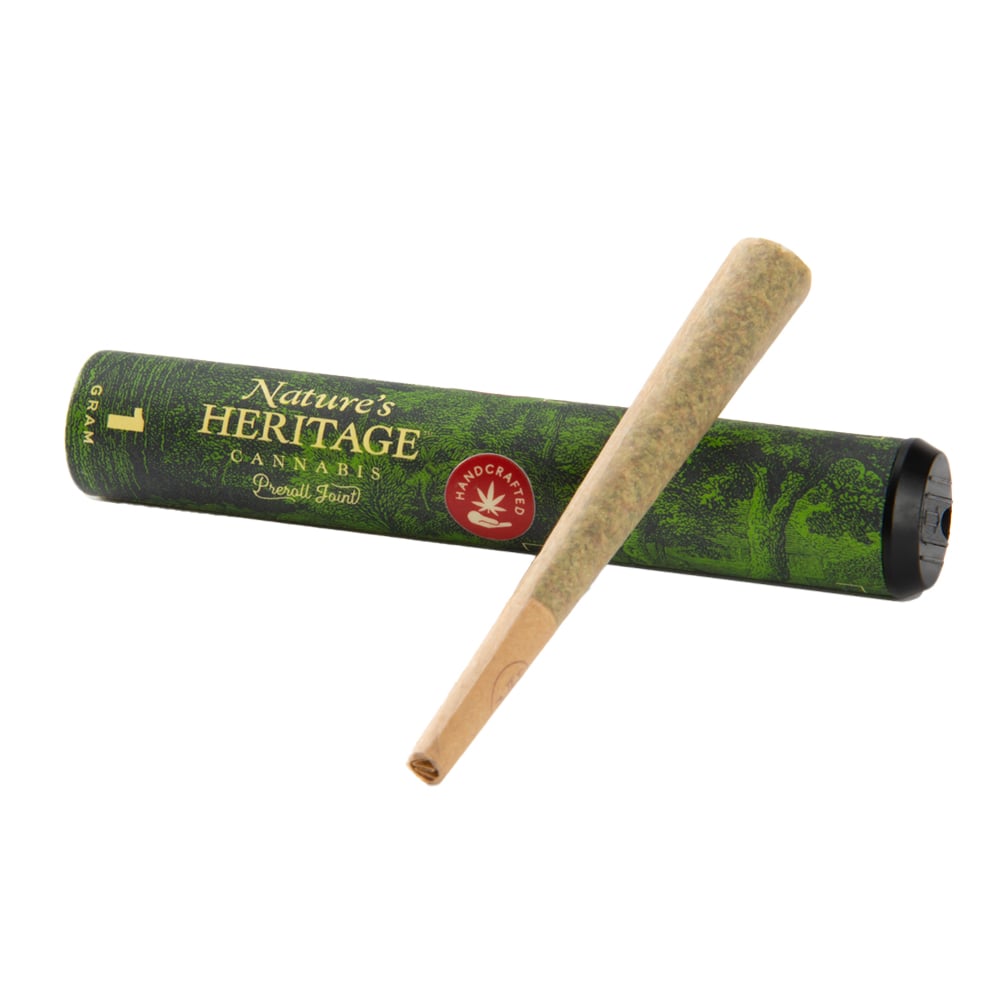 NATURE'S HERITAGE - GOVERNMINT OASIS - SINGLE PREROLL - 1G
