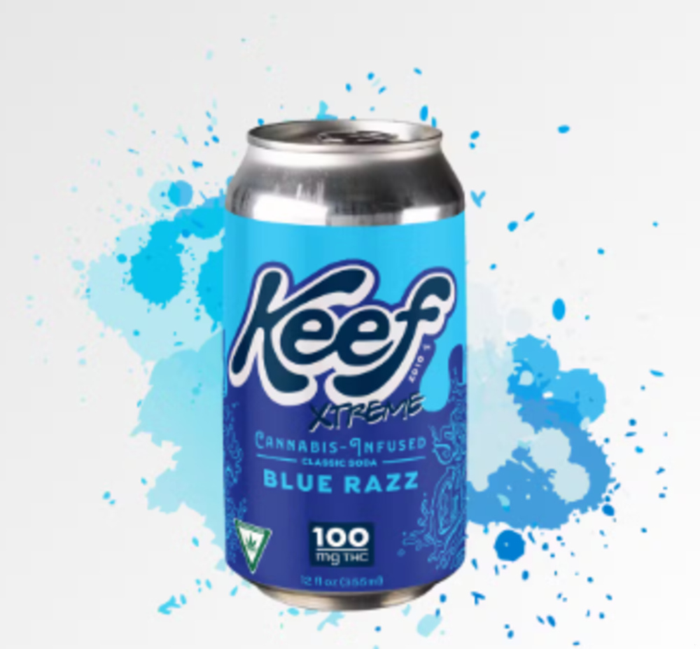 elf bar vape uk KEEF - BLUE RAZZ - 12OZ
