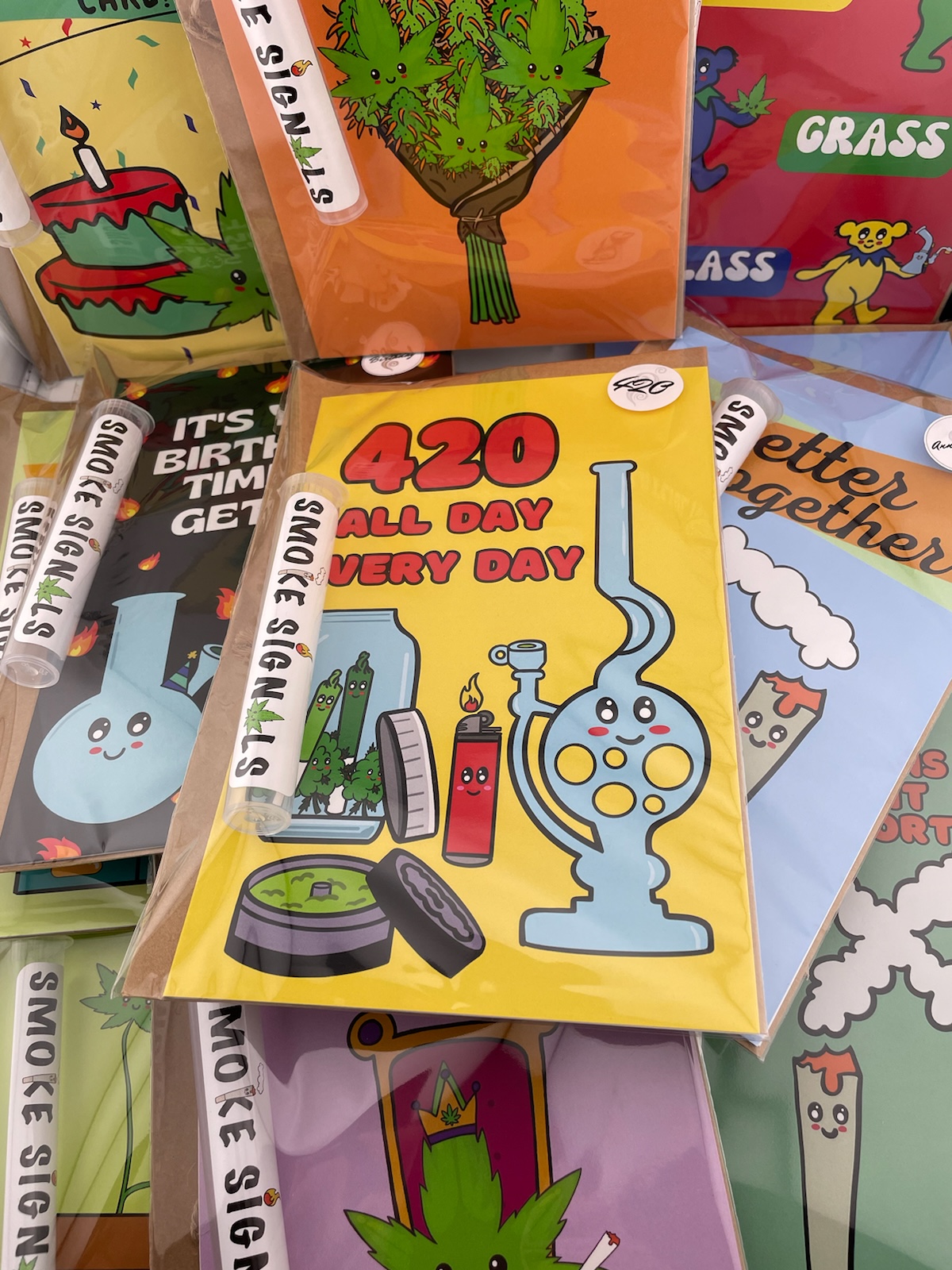420 ALL DAY - GREETING CARD
