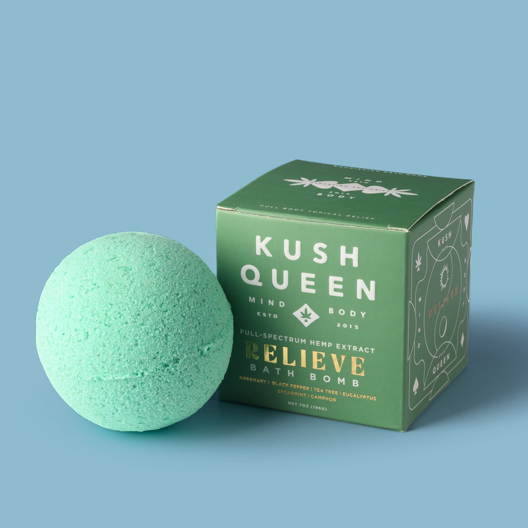 Relieve - Bath Bomb 1:1 THC:CBD - 25MG