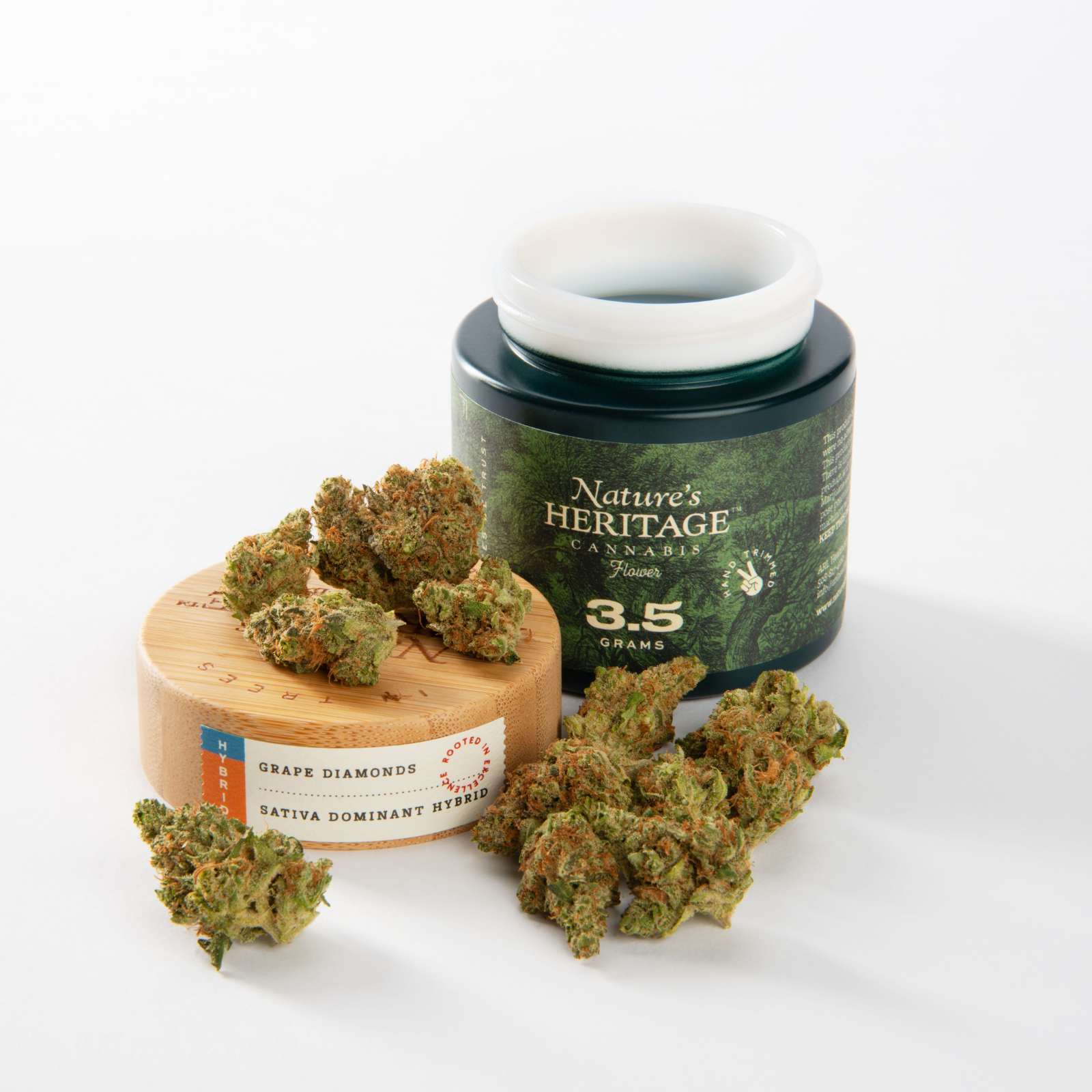 NATURE'S HERITAGE - GRAPE DIAMONDS - FLOWER - 3.5G