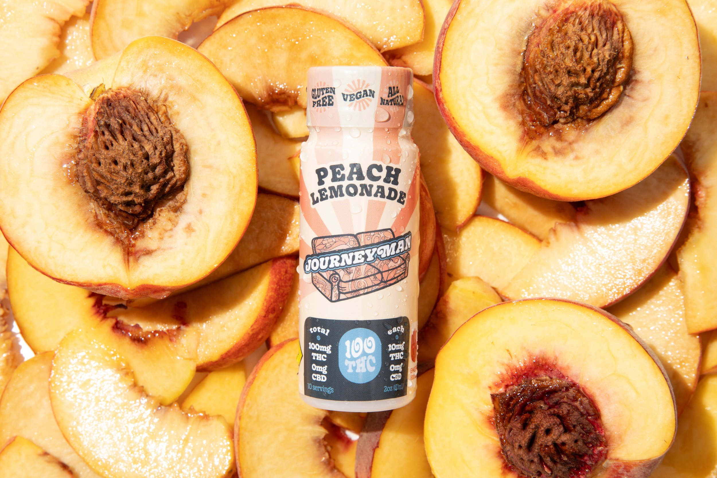 Peach Lemonade Shot - 100mg - 2oz