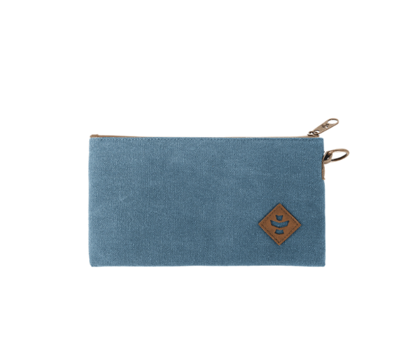 BROKER ZIPPERED MONEY BAG - MARINE CANVAS