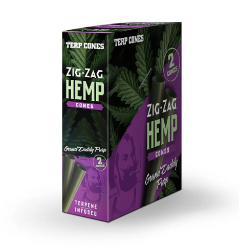 ZIG ZAG - HEMP WRAP - GRANDDADDY PURP