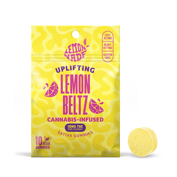 Lemon Beltz - Gummies - 10pk - 100mg