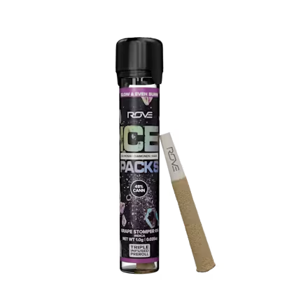 Grape Stomper - Diamond Infused Single Preroll - 1g