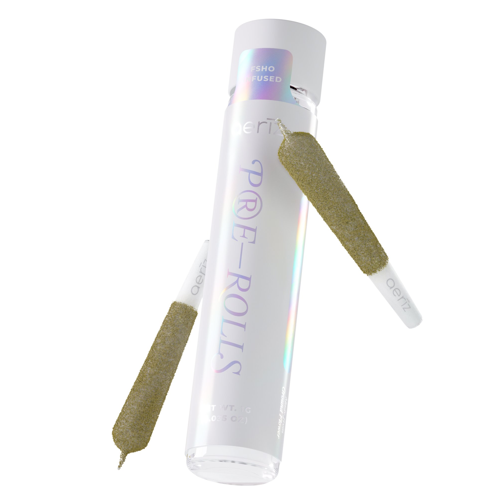 AER - Jenny Kush - KIEF INFUSED NUG-ROLLS - 1G - 1 g - 2 Pack