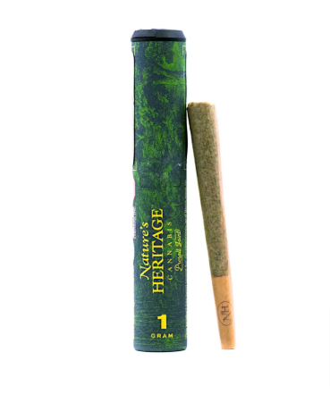 NATURE'S HERITAGE - LILAC DIESEL - SINGLE PREROLL - 1G