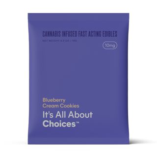 BLUEBERRY CREAM COOKIES - BAKED GOODS - 5PK - 10MG