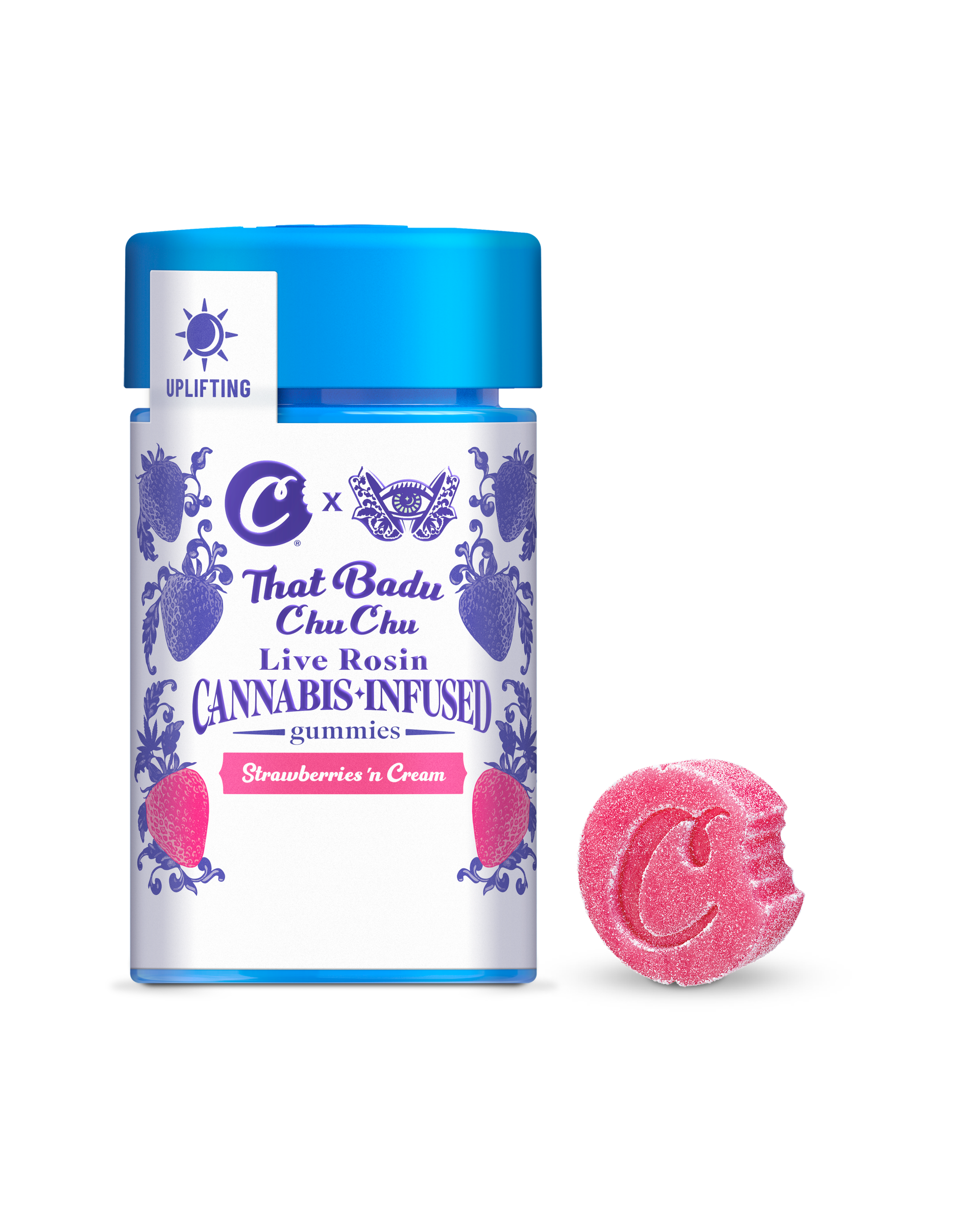 Strawberries 'n Cream - Live Rosin Gummies - 10pk - 100mg
